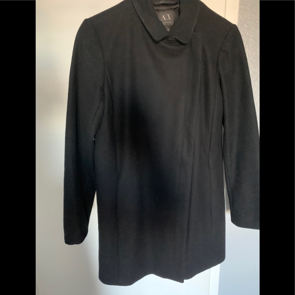 Armani exchange wool coat